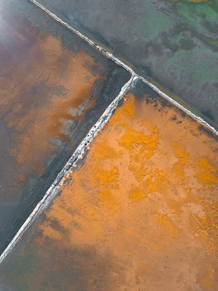 Những ruộng muối nhiều màu Tại Australia