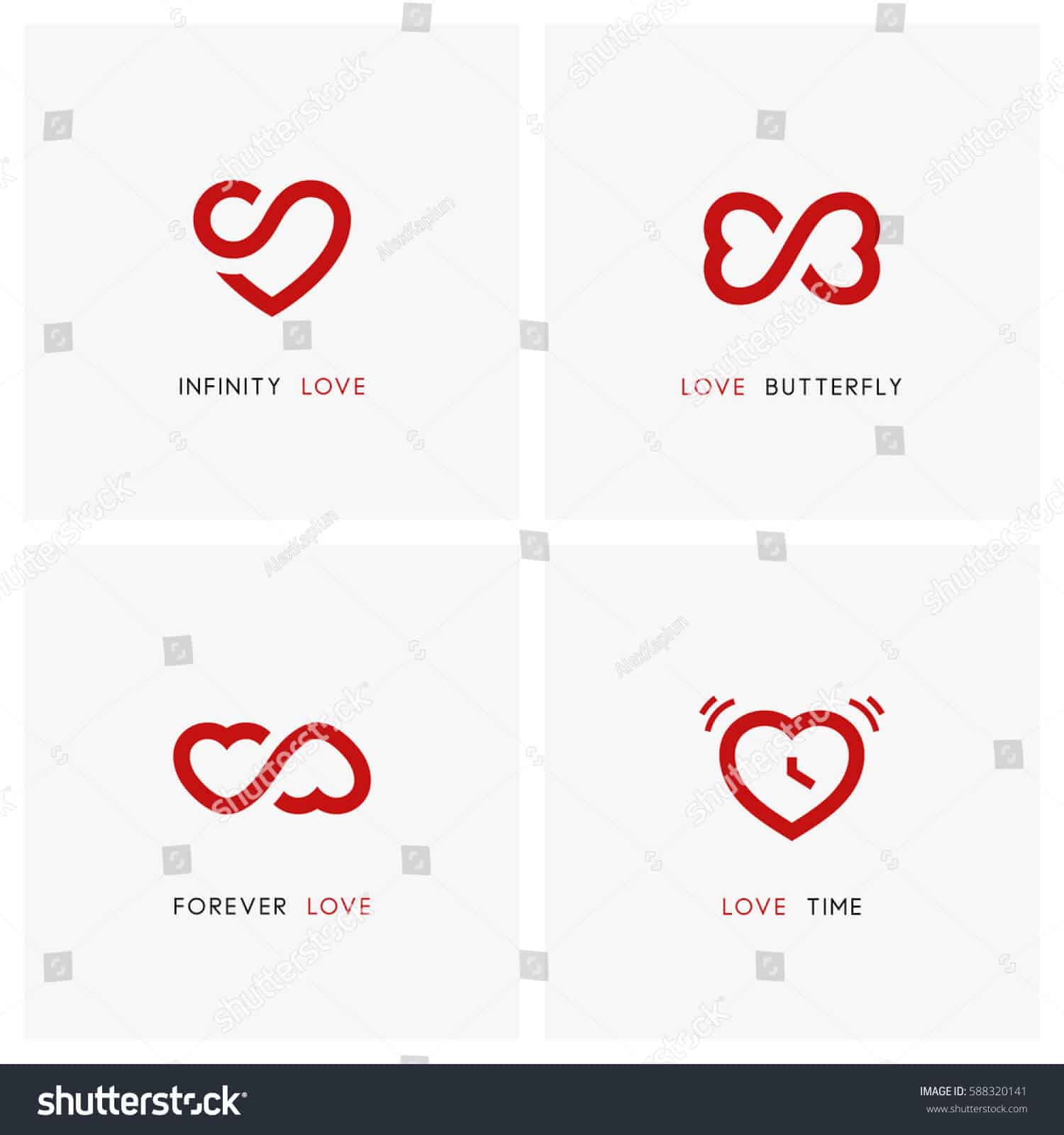 1 triệu 600 ngàn vector biểu tượng tình yêu tuyệt đẹp trên Shutterstock