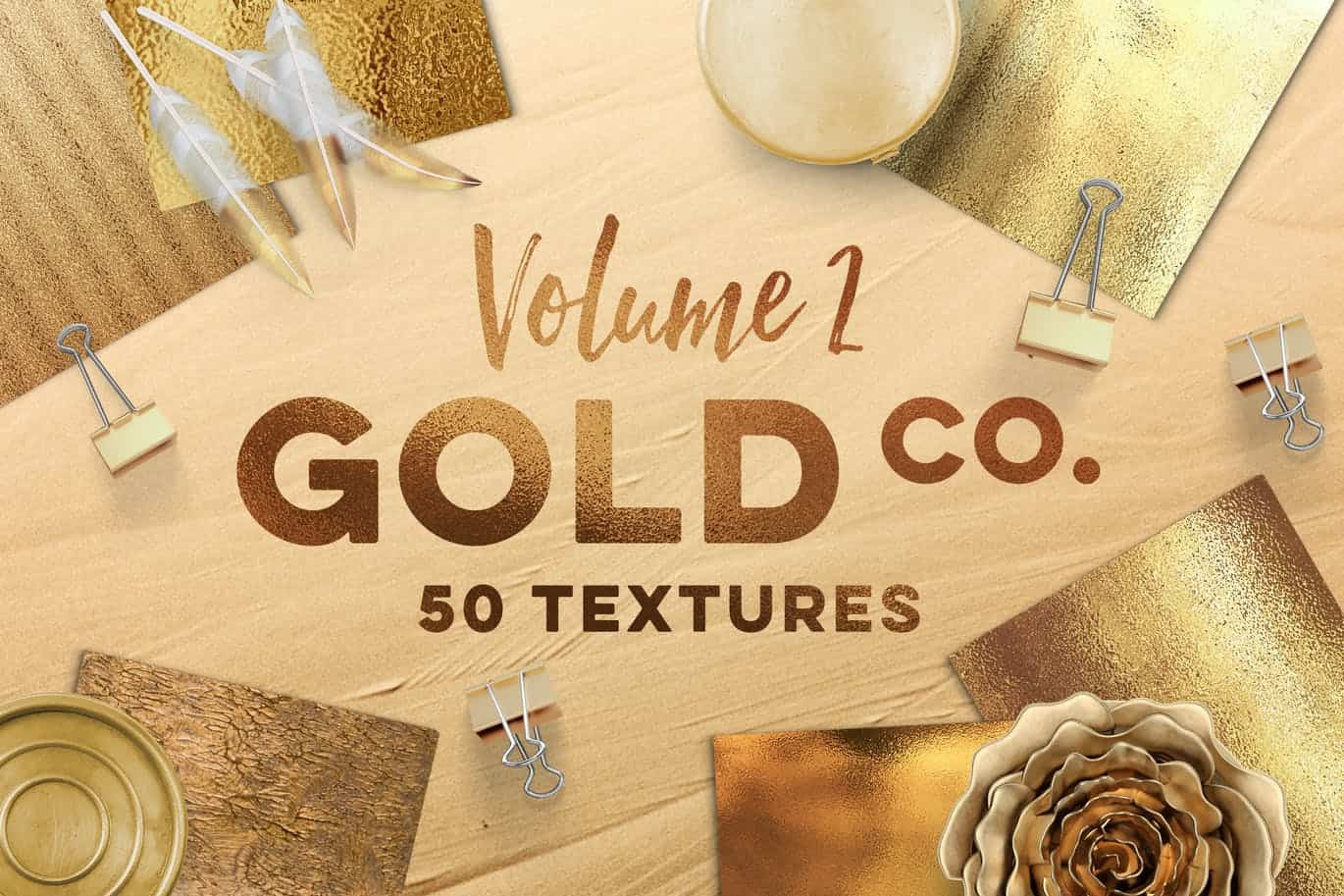 50 Gold Textures chất lượng cao - KS706