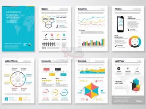 Infographic Business Brochures Vector - KS1249