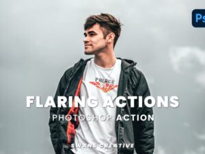 10 Photoshop Action Flaring tuyệt đẹp - KS2944