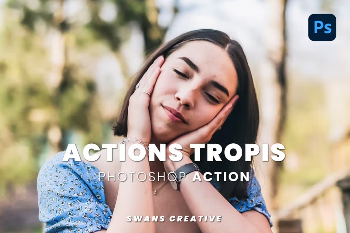 10 Photoshop Action Tropis tuyệt đẹp - KS2951