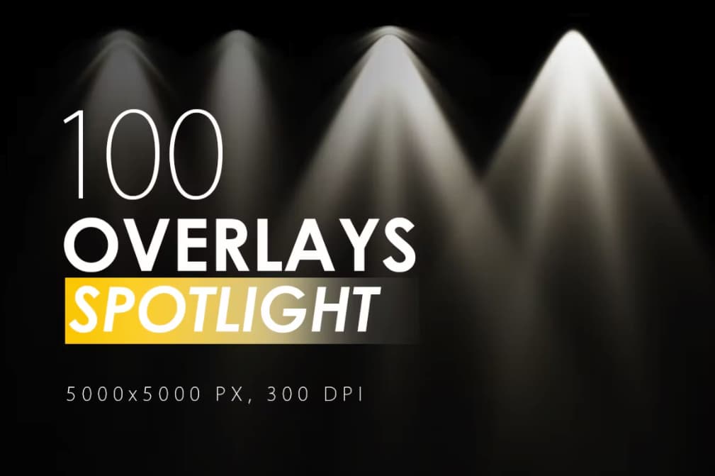 100 Overlays Spotlight tuyệt đẹp - KS2664