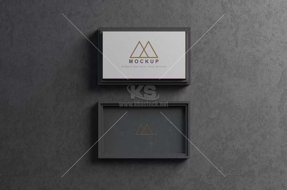 Hộp Đựng Business Card Mockups - KS2472