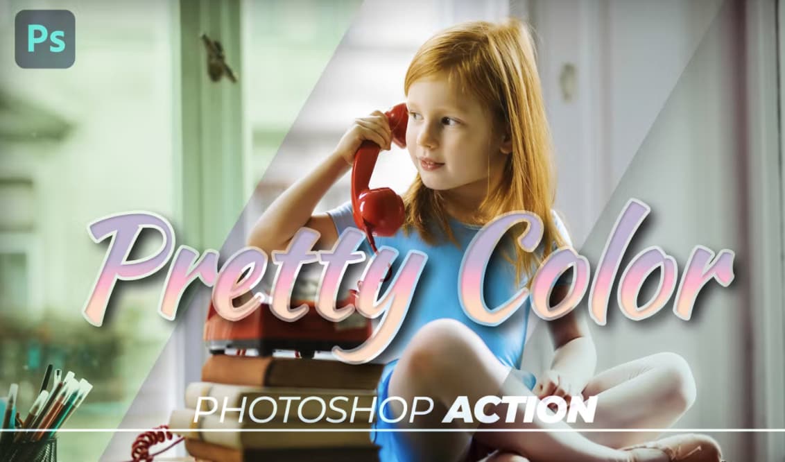 Photoshop Action Màu Sắc tuyệt đẹp - KS2891