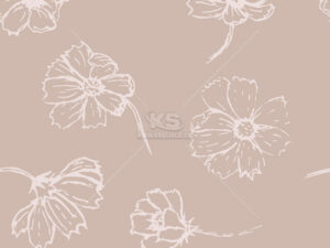 Pattern bông hoa - KS3869