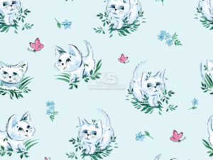 Pattern mèo con - KS3888
