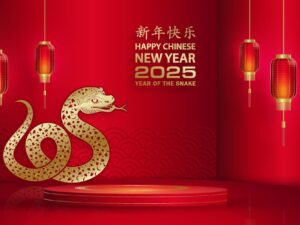 Banner happy new year 2025 - TET292